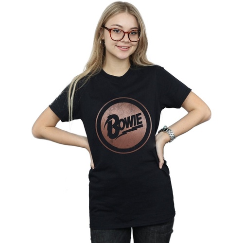 Vêtements Femme T-shirts manches longues David Bowie BI18860 Noir