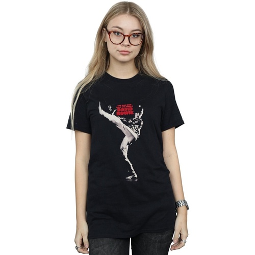 Vêtements Femme T-shirts manches longues David Bowie The Man Who Sold The World Noir