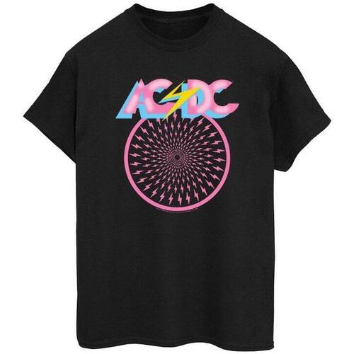 Vêtements Femme T-shirts manches longues Acdc BI5706 Noir