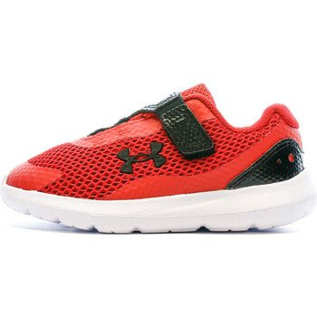 Chaussures Garçon Baskets basses Under Armour 3024991-600 Rouge