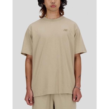 Vêtements Homme T-shirts manches courtes New Balance  Beige