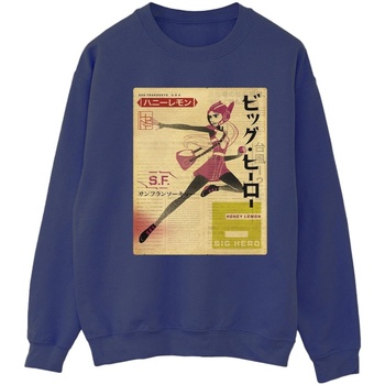 Vêtements Femme Sweats Disney Big Hero 6 Bleu