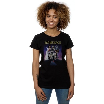 Vêtements Femme T-shirts manches longues Beetlejuice BI12033 Noir