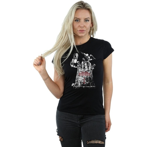 Vêtements Femme T-shirts manches longues Beetlejuice BI12069 Noir