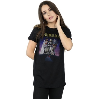 Vêtements Femme T-shirts manches longues Beetlejuice BI14387 Noir