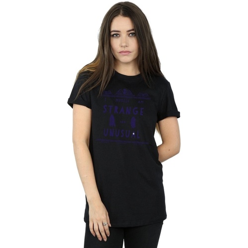 Vêtements Femme T-shirts manches longues Beetlejuice Strange And Unusual Noir