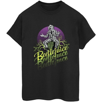 Vêtements Femme T-shirts manches longues Beetlejuice BI14496 Noir