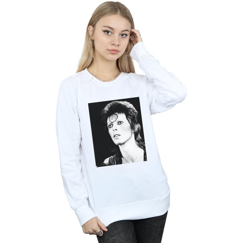 Vêtements Femme Sweats David Bowie Looking Blanc