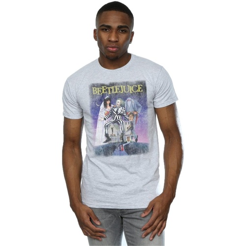 Vêtements Homme T-shirts manches longues Beetlejuice BI16009 Gris