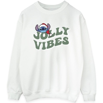 Vêtements Femme Sweats Disney Jolly Chilling Vibes Blanc