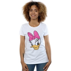 Vêtements Femme T-shirts manches longues Disney BI31672 Blanc