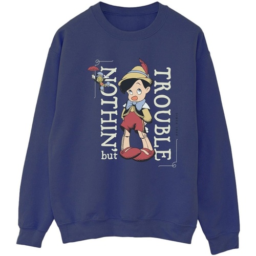 Vêtements Femme Sweats Disney Nothing But Trouble Bleu