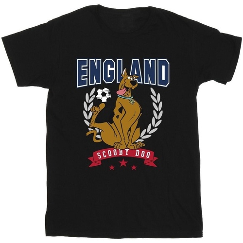 Vêtements Garçon T-shirts & Polos Scooby Doo England Football Noir