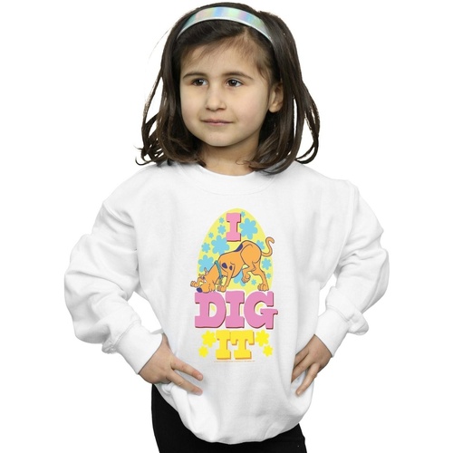 Vêtements Fille Sweats Scooby Doo Easter Blanc