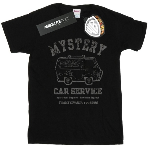 Vêtements Fille T-shirts manches longues Scooby Doo Mystery Car Service Noir