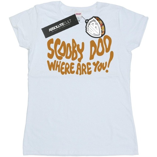 Vêtements Femme T-shirts manches longues Scooby Doo Where Are You Blanc