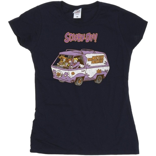 Vêtements Femme T-shirts manches longues Scooby Doo Van Bleu