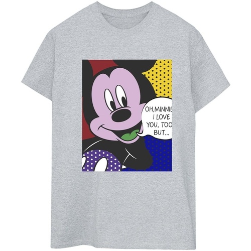 Vêtements Femme T-shirts manches longues Disney Oh Gris