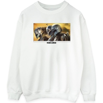 Vêtements Femme Sweats Disney The Mandalorian Blanc