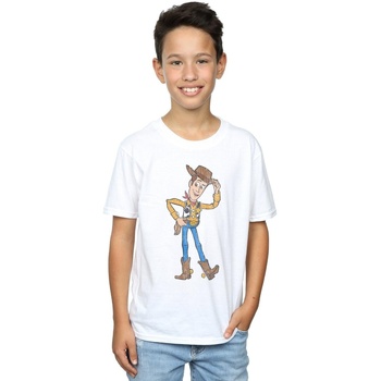 Vêtements Garçon T-shirts & Polos Disney Toy Story 4 Blanc