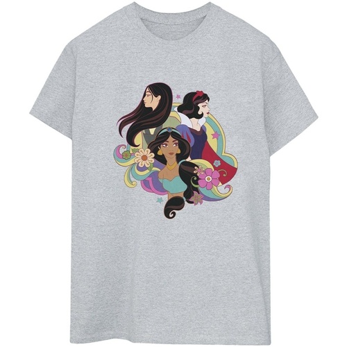 Vêtements Femme T-shirts manches longues Disney BI42966 Gris