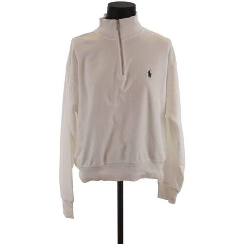 Vêtements Femme Pulls Ralph Lauren Pull-over en coton Blanc