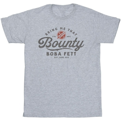 Vêtements Homme T-shirts manches longues Disney Bring Me That Bounty Gris