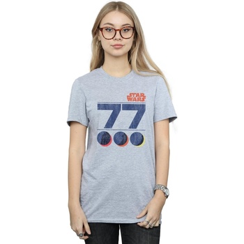 Vêtements Femme T-shirts manches longues Disney 77 Death Star Gris