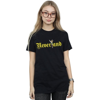 Vêtements Femme T-shirts manches longues Disney Neverland Noir