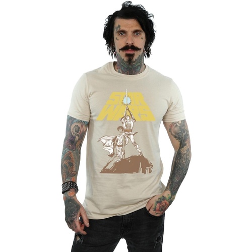 Vêtements Homme T-shirts manches longues Disney Rebels Multicolore