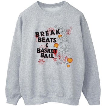 Vêtements Femme Sweats Space Jam: A New Legacy Break Beats & Basketball Gris