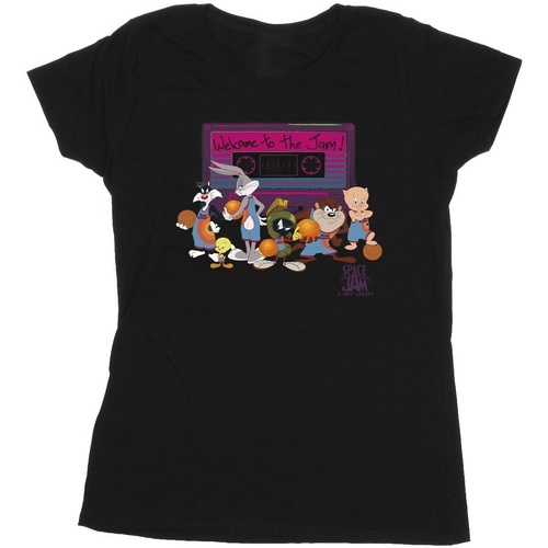 Vêtements Femme T-shirts manches longues Space Jam: A New Legacy BI50114 Noir