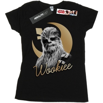 Vêtements Femme T-shirts manches longues Disney The Last Jedi Noir