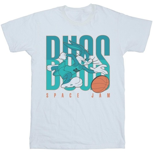 Vêtements Garçon T-shirts & Polos Space Jam: A New Legacy Balling Bugs Blanc