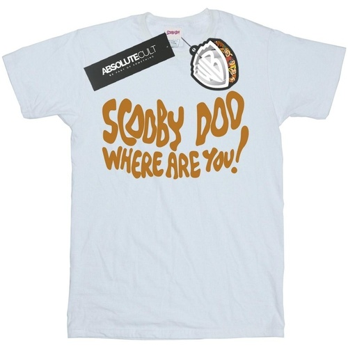 Vêtements Femme T-shirts manches longues Scooby Doo Where Are You Blanc