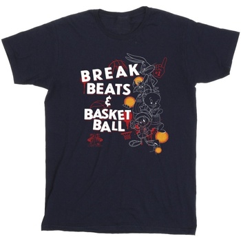 Vêtements Fille T-shirts manches longues Space Jam: A New Legacy Break Beats & Basketball Bleu