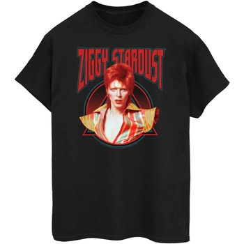 Vêtements Femme T-shirts manches longues David Bowie BI51843 Noir