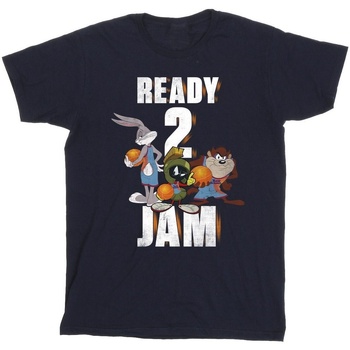 Vêtements Homme T-shirts manches longues Space Jam: A New Legacy Ready 2 Jam Bleu