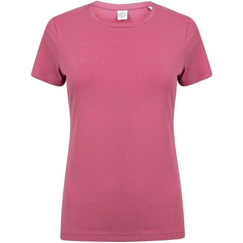 Vêtements Femme T-shirts manches longues Sf Feel Good Rouge