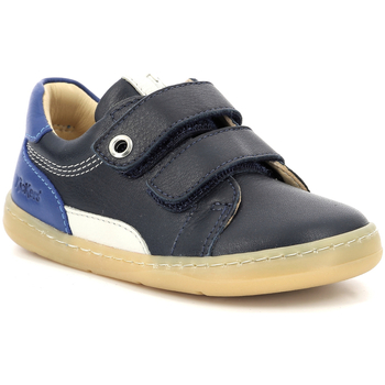 Chaussures Garçon Baskets basses Kickers Kickboost Bleu