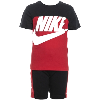 Vêtements Garçon Ensembles de survêtement Nike 86H363 Noir