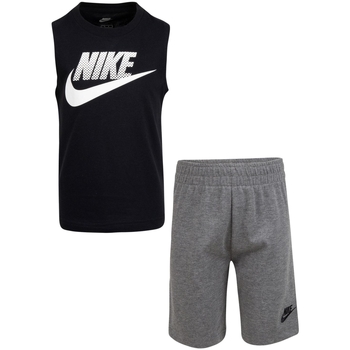 Vêtements Garçon Ensembles de survêtement Nike 86H823 Noir