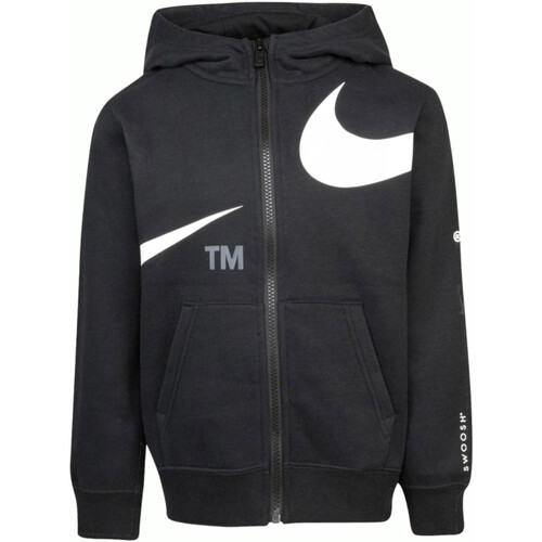 Vêtements Garçon Sweats Nike 86I159 Noir