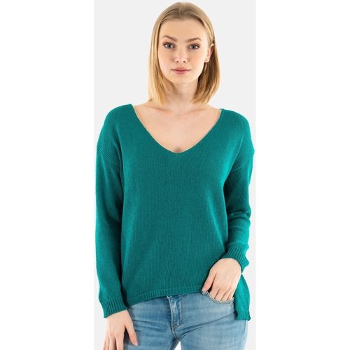 Vêtements Femme Pulls Please m4977 Vert