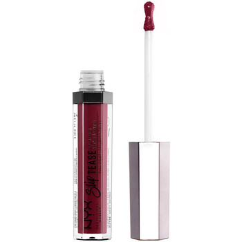 Beauté Femme Gloss Nyx Professional Make Up Gloss Slip Tease Full Color Lip Lacquer Bordeaux