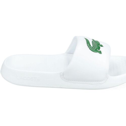 Chaussures Femme Sabots Lacoste Mules Blanc