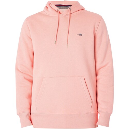 Vêtements Homme Sweats Gant Bouclier régulier Sweat à capuche épais Rose