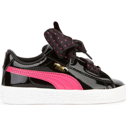 Chaussures Fille Baskets mode Puma 367822 Noir