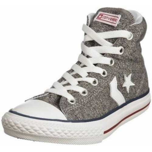 Chaussures Garçon Baskets mode Converse 617733 Gris