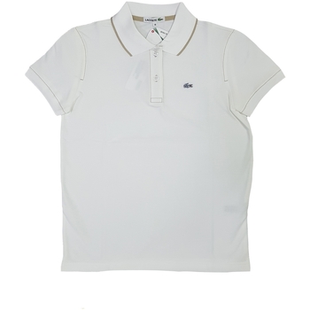 Vêtements Femme Polos manches courtes Lacoste PF1070 Blanc